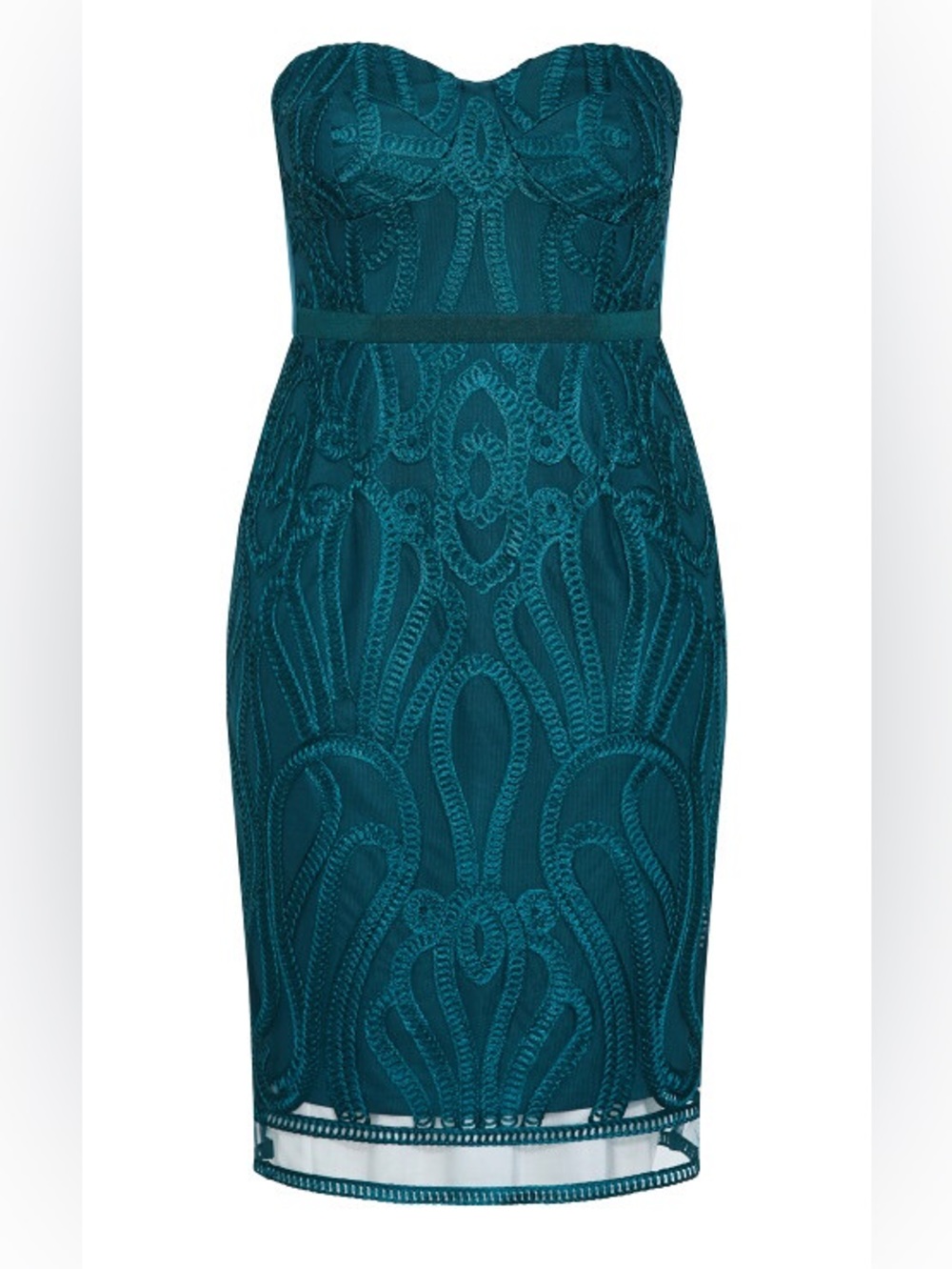 ✨Stunning Antonia Strapless Emerald Dress for sale!